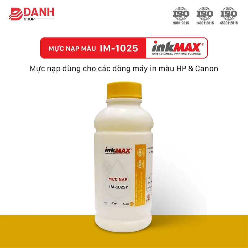 Mưc nạp inkMAX IM-1025 cho máy in LASER MÀU - HP Color Laser - CE-310/311/312/313 - Hàng chính hãng