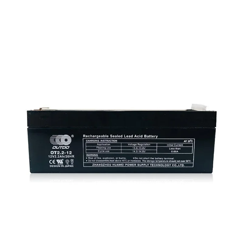 Ắc Quy Lưu Điện OUTDO OT2.2-12 (12V - 2.2AH) - Bình Ắc Quy 12V