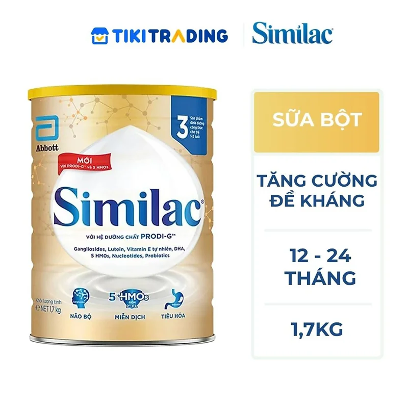 Sữa Bột Similac 1+ (Dành cho trẻ từ 1-2 tuổi)
