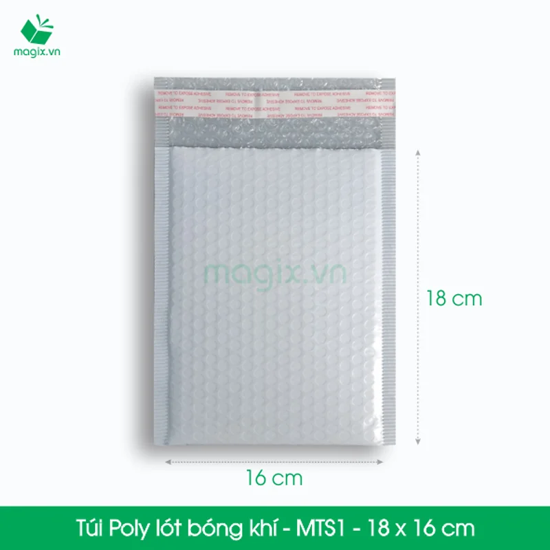 MTS1 - 18x16 cm - 25 Túi chống sốc bọc bóng khí