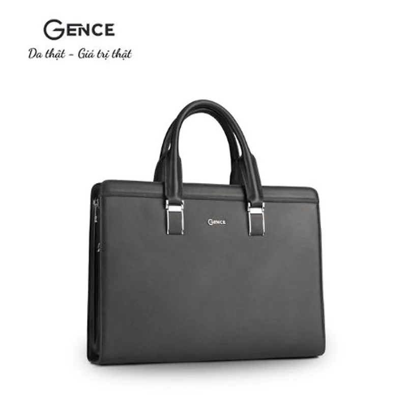 Túi Xách Công Sở Nam Gence Da Bò Saffiano CDX11