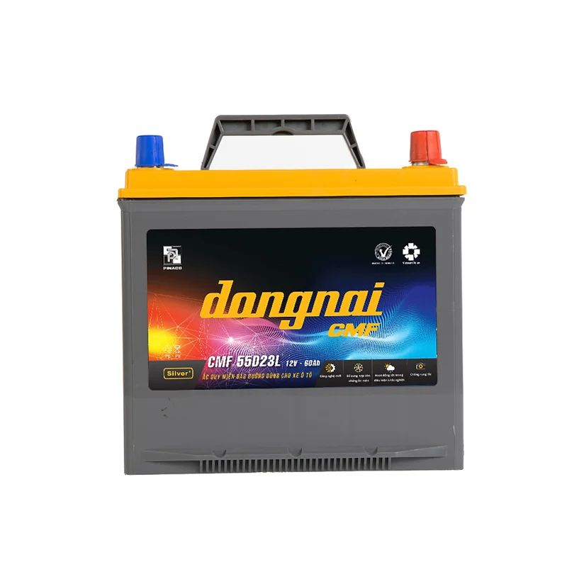 Ắc quy khô miễn bảo dưỡng Đồng Nai CMF 55D23L | 12V - 60Ah