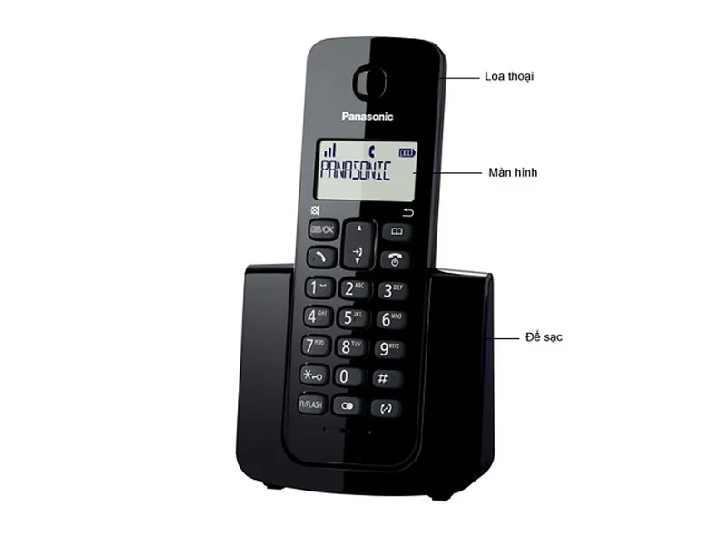 Điện thoại bàn Panasonic KX-TGB110 hàng chính hãng