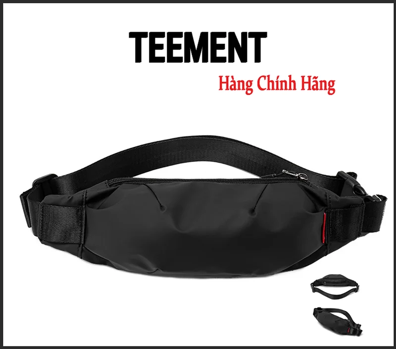 Túi Đeo Ngực Nam Thời Trang Teement, Chống Thấm Nước, Chống Xước, Chất Liệu Vải Oxford Cao Cấp, Thích Hợp Đi Chơi, Du Lịch - Hàng Chính Hãng