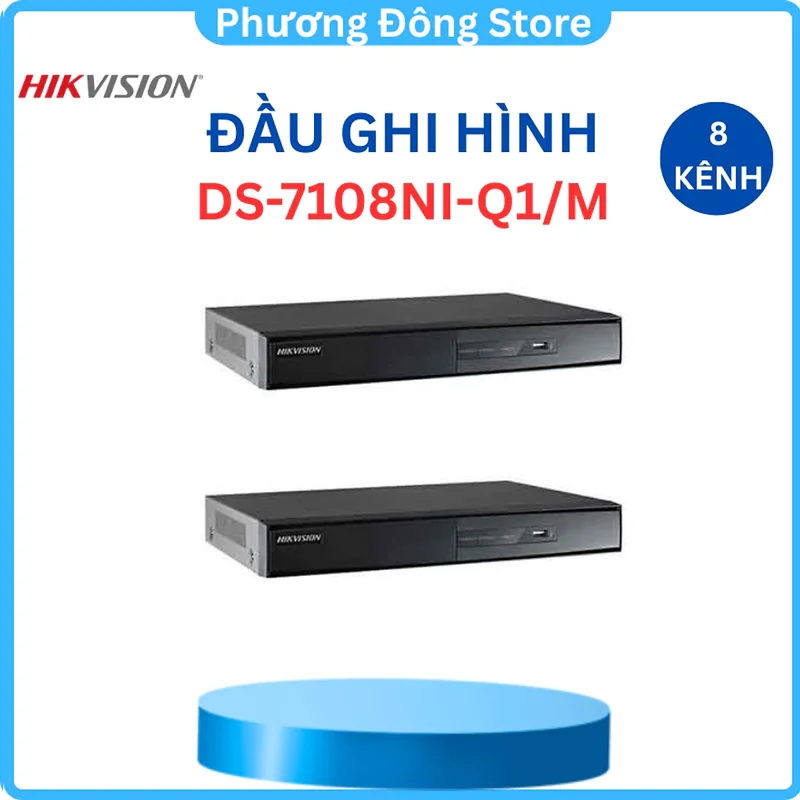 Đầu ghi hình camera IP 8 kênh Hikvision DS-7108NI-Q1/M - Hàng Chính Hãng