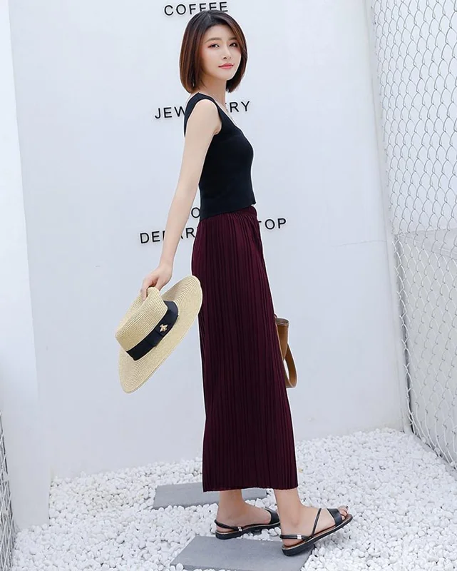 Quần ống sớ form rộng Haint Boutique qt13