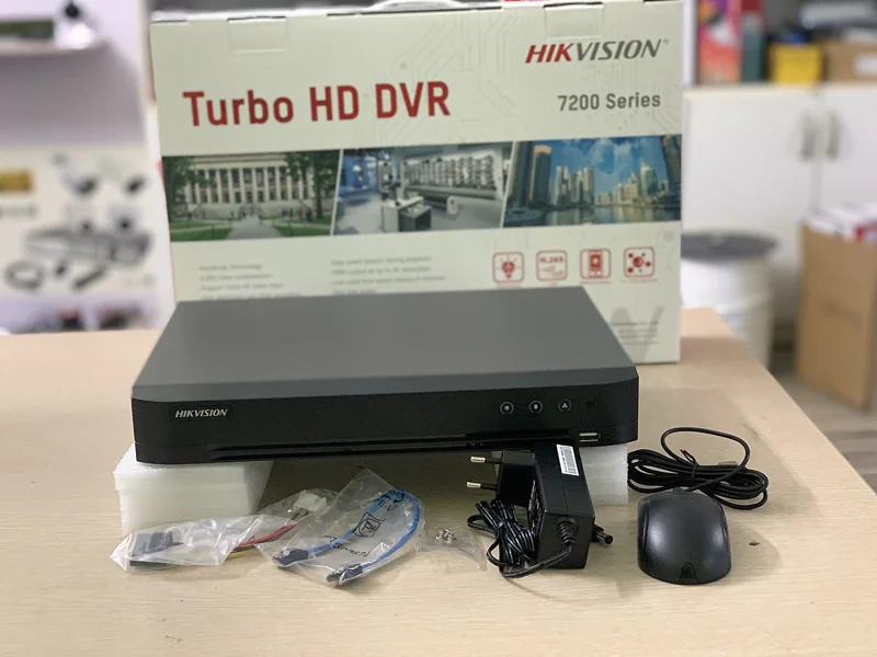 Đầu Ghi Hình Camera HD TVI 4 Kênh Turbo 4.0 Hikvision DS-7104HQHI-K1 Chính hãng