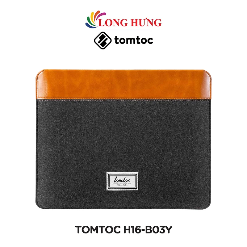 Túi xách Tomtoc Premium-H16 Stylish Laptop Sleeve 9.7-11/12.9/16 inch - Hàng chính hãng
