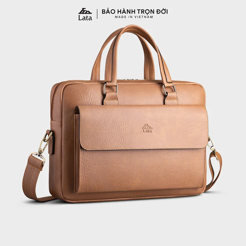 Cặp Công Sở Lata ( Thời trang nam basic - Cặp da CA39 )