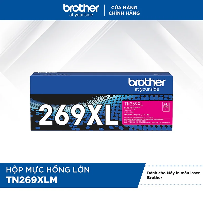 [Hàng chính hãng] Hộp mực hồng lớn TN269XLM