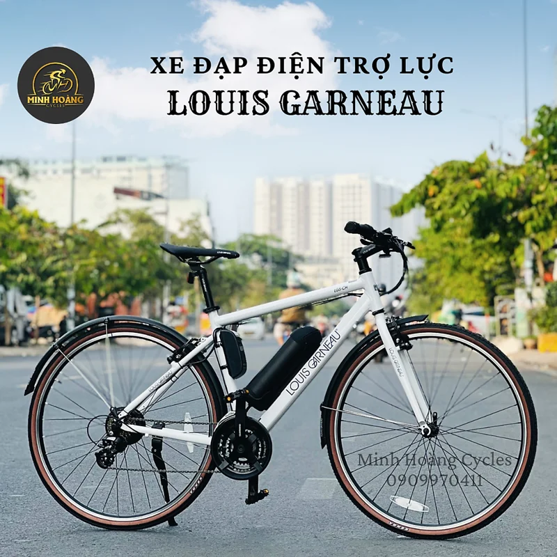 XE ĐẠP ĐIỆN TRỢ LỰC 700C LOUIS GARNEAU FUHACHI