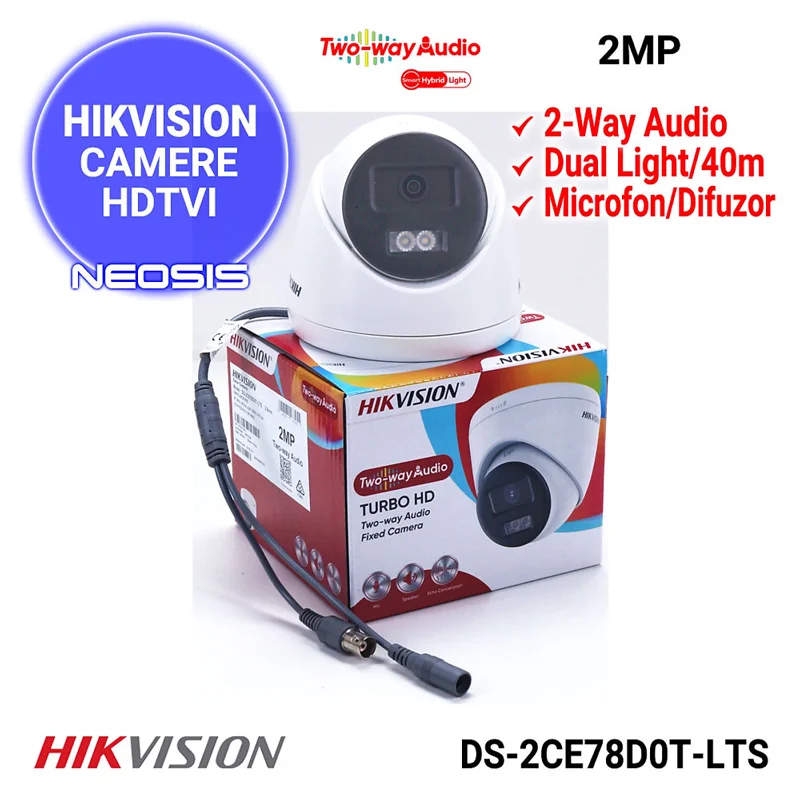 Camera HDTVI 2MP Dual Light HIKVISION DS-2CE17D0T-LTS, 78D0T-LTS ,76D0T-EXLPF, 16D0T-EXLPF, 76D0T-EXIPF, 16D0T-EXIPF, 16D0T-LPTS - Hàng chính hãng