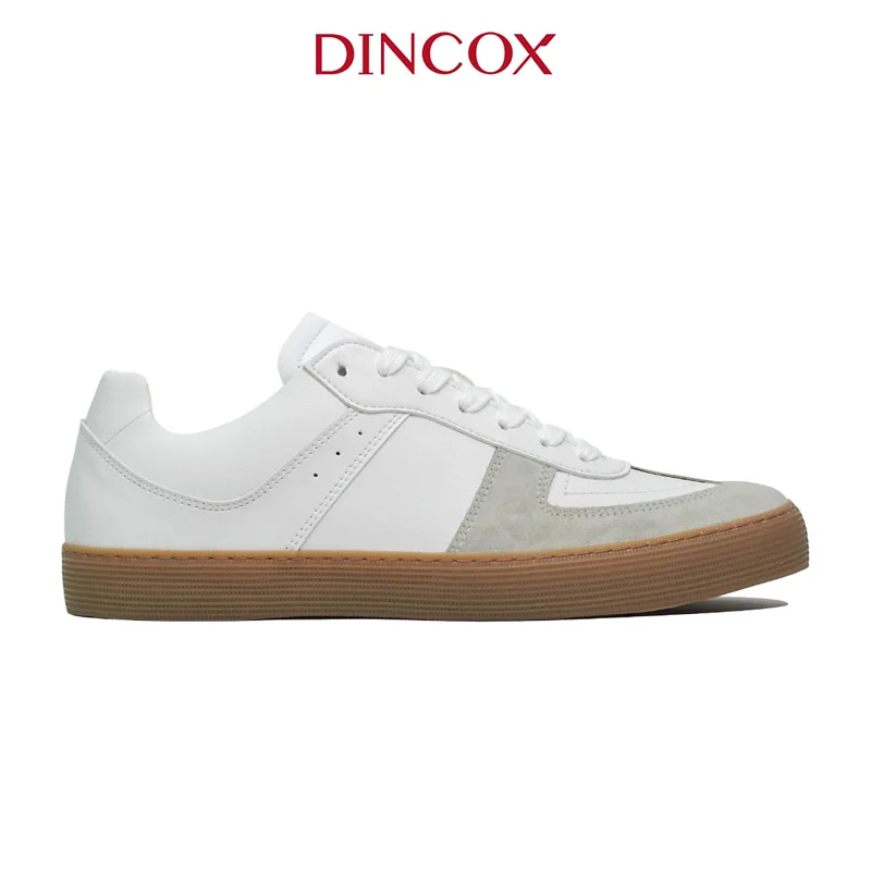 New Arrivals | Giày Sneaker Da - GAT Shoes Nam Nữ DC36 White Gum Dincox Shoes
