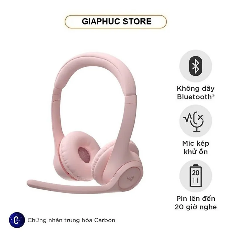 Tai nghe Bluetooth không dây Logitech Zone 300 - GiaPhucStore | Hàng Chính Hãng