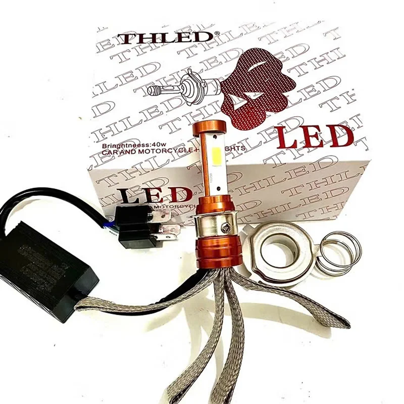 Đèn Pha Xe Máy LED CYT 3 Tim Siêu Sáng - Xài Điện Máy | Đèn Pha LED Siêu Sáng Cho Xe Máy & Ô Tô