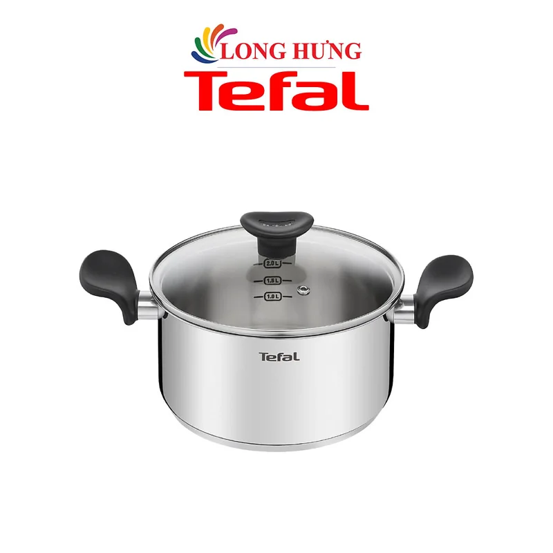 Nồi Inox Tefal Primary 20cm x 3.0L E3084435 - Hàng chính hãng