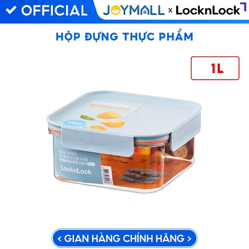 Hộp Đựng Thực Phẩm LocknLock Bisfree Modular Plus, Hàng Chính Hãng, Nhựa Tritan - JoyMall
