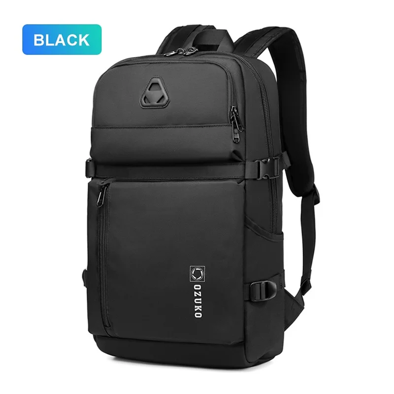 Balo đựng laptop 15.6" OZUKO nhiều ngăn bằng vải oxford chống thấm nước