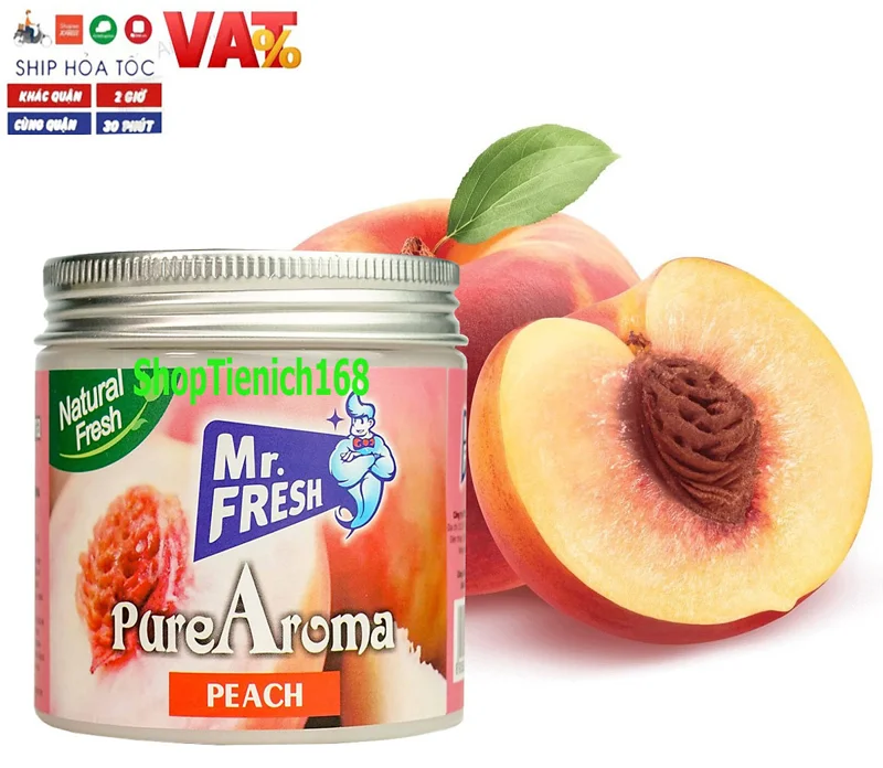 Sáp Thơm Phòng Khử Mùi Pure Aroma 230g Hương Đào