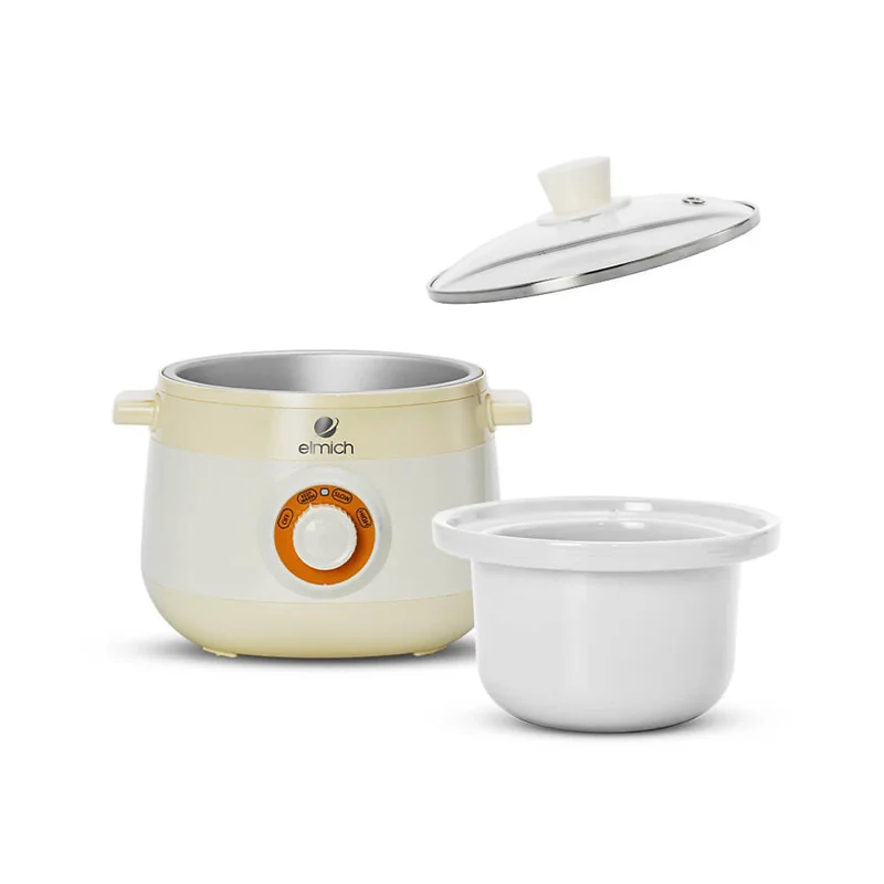 Nồi Nấu Chậm 2L Elmich SCE-8525: Chuyên Gia Nấu Cháo, Kho Cá, Chưng Yến - Hàng chính hãng