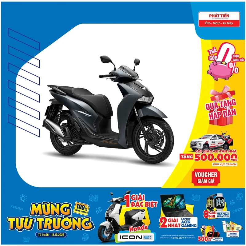 Xe máy Honda SH160i Đặc Biệt 2026 Phanh ABS