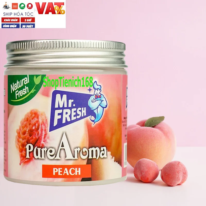Sáp Thơm Phòng Khử Mùi Pure Aroma 230g Hương Đào