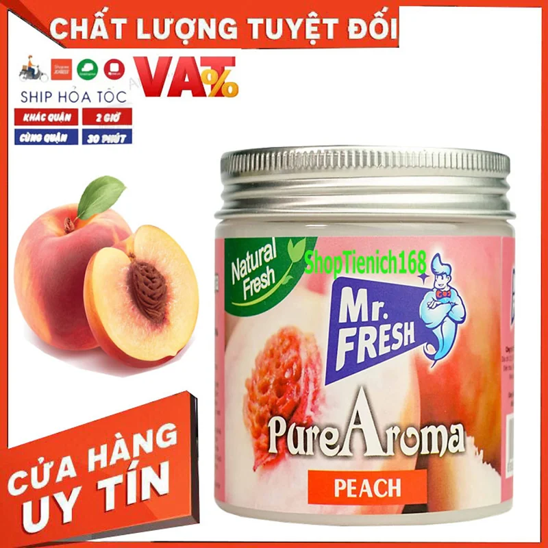 [Audit Supplement 2025-12-24 84175] Sáp Thơm Phòng Khử Mùi Pure Aroma 230g Hương Đào