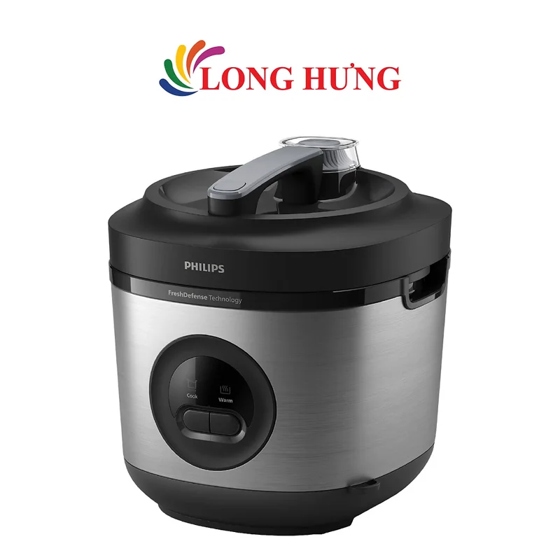 Nồi cơm điện nắp gài Philips 1.8 lít HD3213/31 - Hàng chính hãng