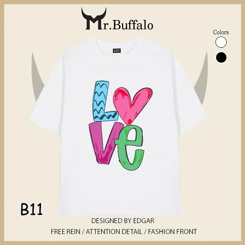 Áo thun cặp, đôi chữ LOVE 100%cotton 2c