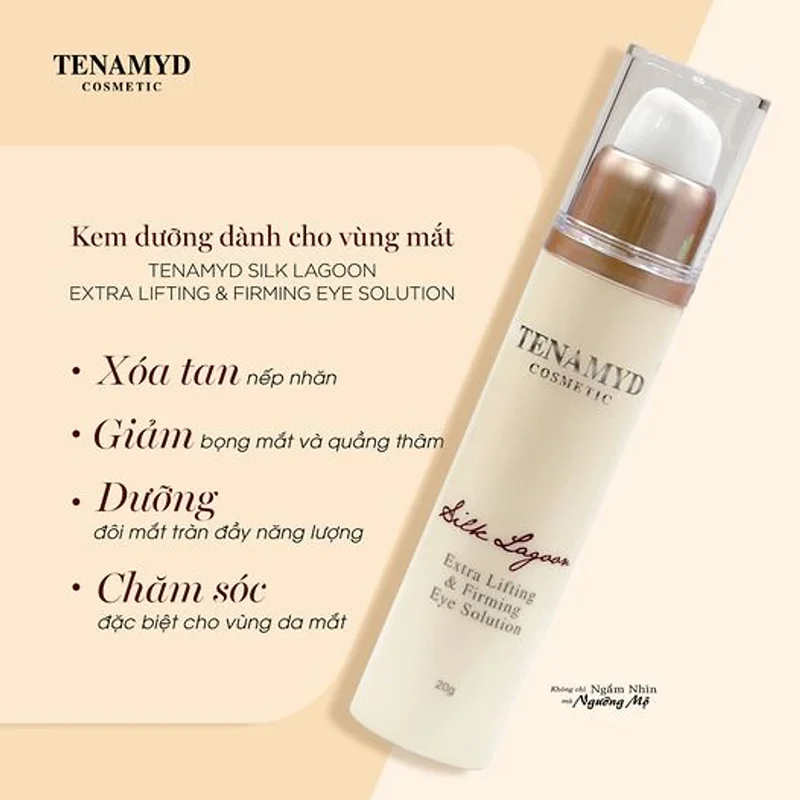 Kem dưỡng dành cho vùng da mắt TENAMYD Silk Lagoon Extra Lifting & Firming Eye Solution 20ml