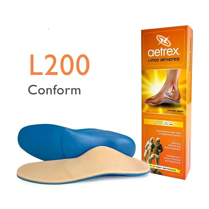Lót giày sức khỏe nữ đệm êm thoáng khí Aetrex Conform - dùng được cho cả bàn chân nhạy cảm và bàn chân người tiểu đường