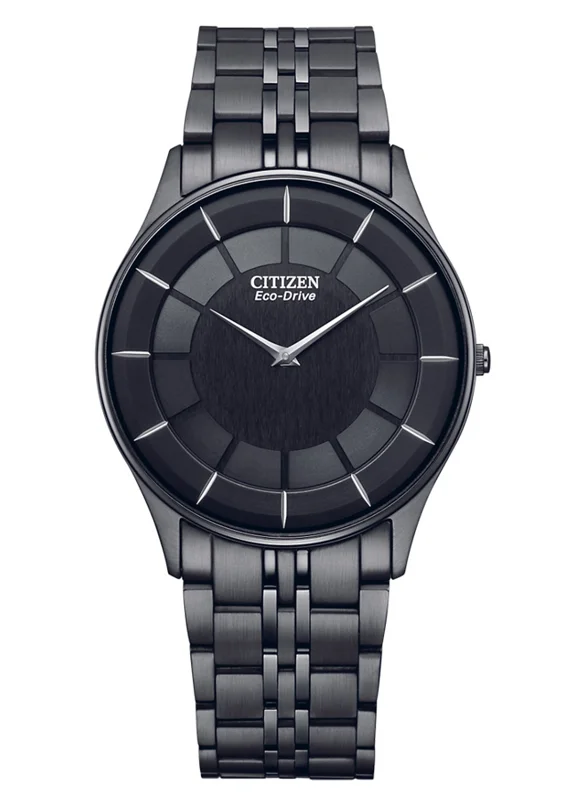 Đồng Hồ Nam Citizen Siêu Mỏng Dây Thép Không Gỉ AR3017-58E - Mặt Đen (Sapphire)