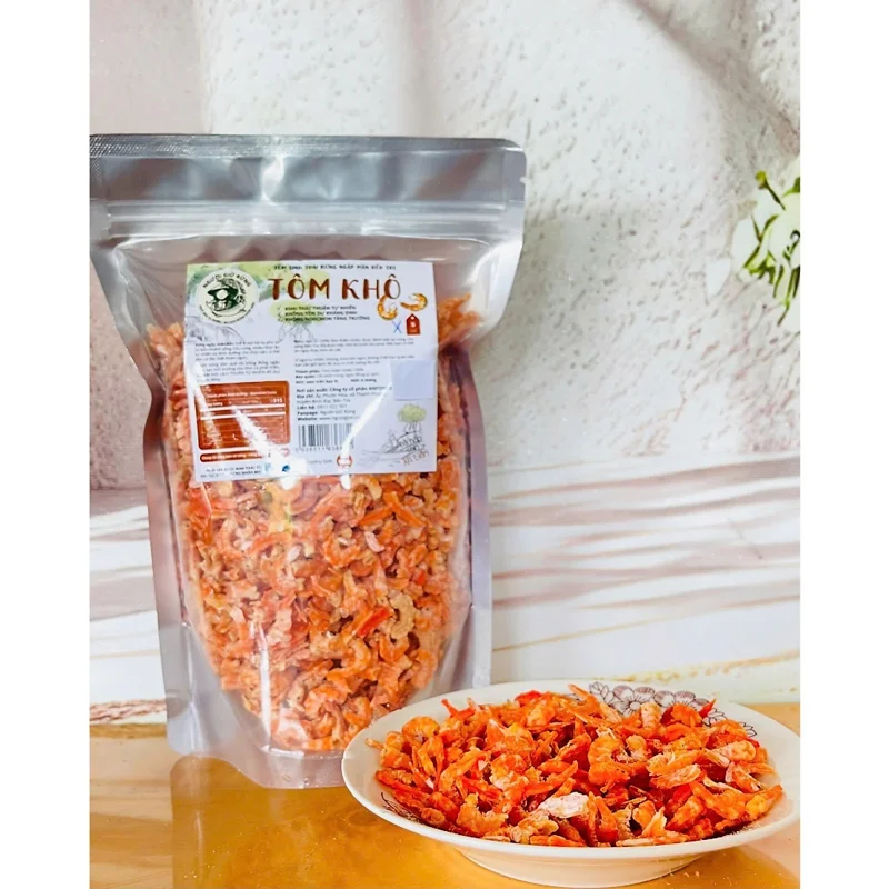 Tôm khô thiên nhiên Người giữ rừng 100g