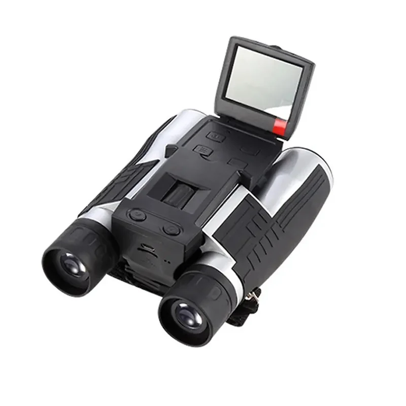 Ống nhòm ghi hình TERINO VCR-32 (12x, màn hình LCD 2 inch, chức năng quay chụp)- dùng cho ngắm cảnh & quan sát chuyên nghiệp- Hàng chính hãng