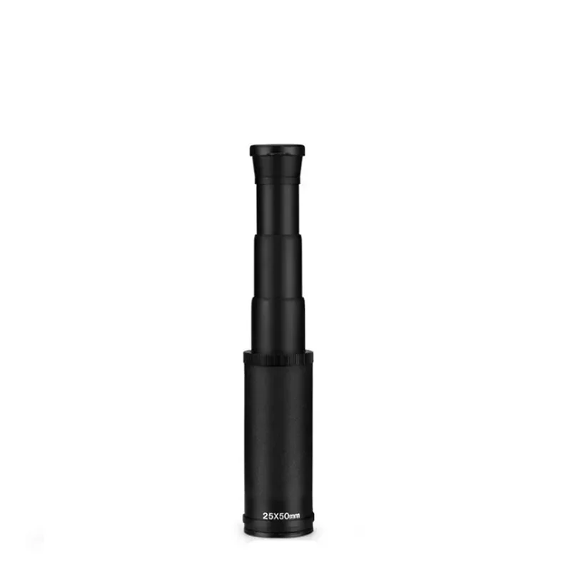 Ống nhòm một mắt siêu nét gấp gọn TERINO BA-50CB (25X50mm, lăng kính BAK4, chống nước, HD, màu đen) - Hàng chính hãng