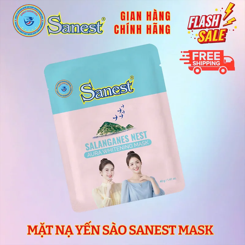 Hộp mặt nạ Yến sào dưỡng trắng da