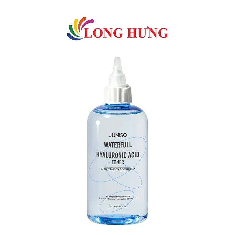 Nước hoa hồng cấp ẩm Jumiso Waterfull Hyaluronic Acid Toner (250ml) - Hàng chính hãng