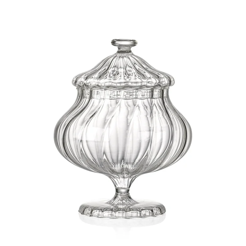 Hũ kẹo IVV Sahara trắng 19cm hàng chính hãng