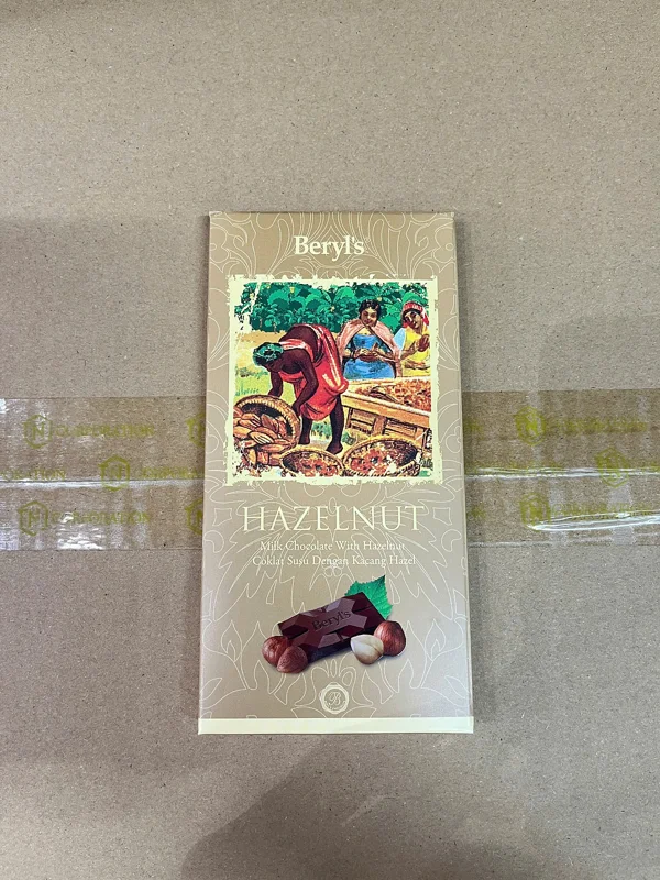 Socola sữa hạt phỉ Beryls 85g - Milk Chocolate with Hazelnut