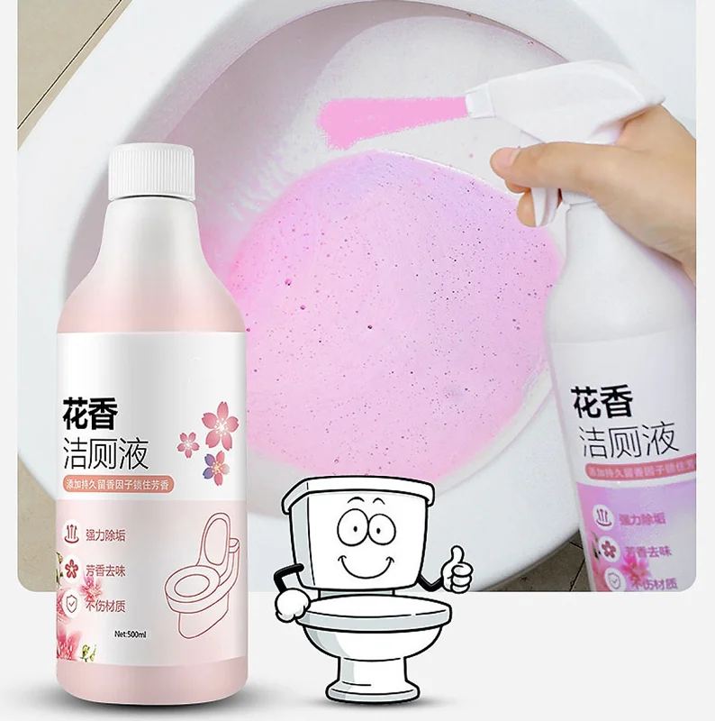Chai Xịt Vệ Sinh Bồn Cầu Tẩy Sạch Các Vết Bẩn Bám Vào Thành Toilet  500ml