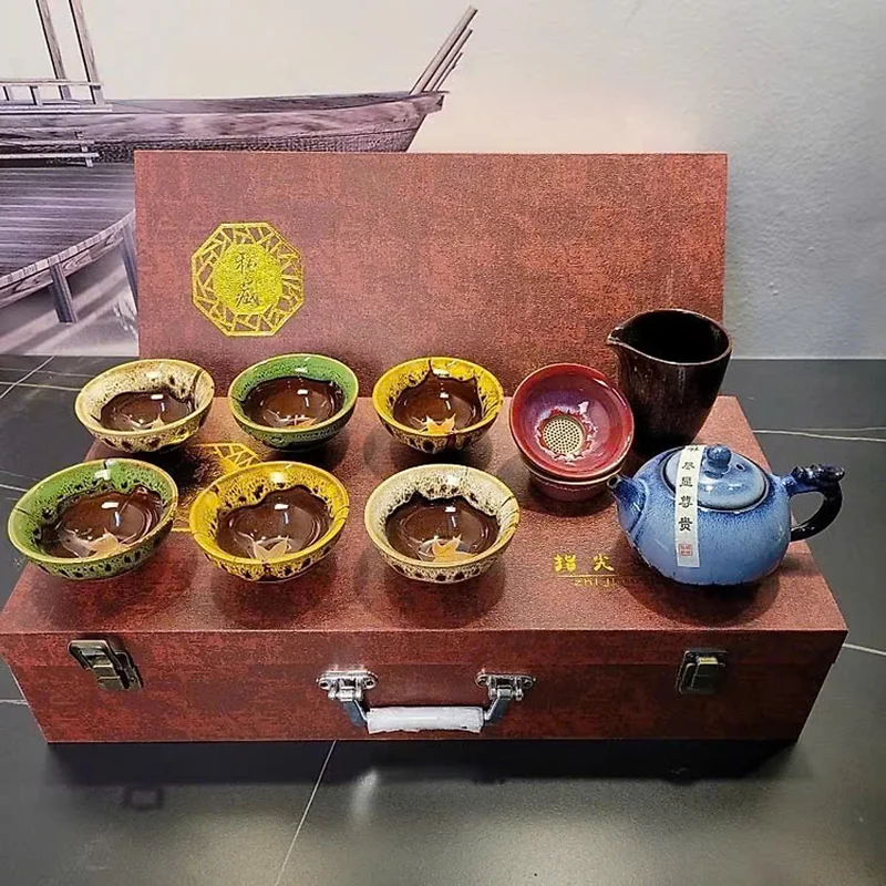 Bộ ấm chén uống trà ngũ hành