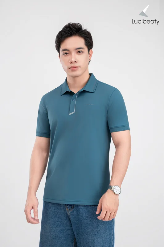 Áo polo nam cao cấp vải Coolmax nhẹ, co giãn tốt, thoáng mát POLO-029