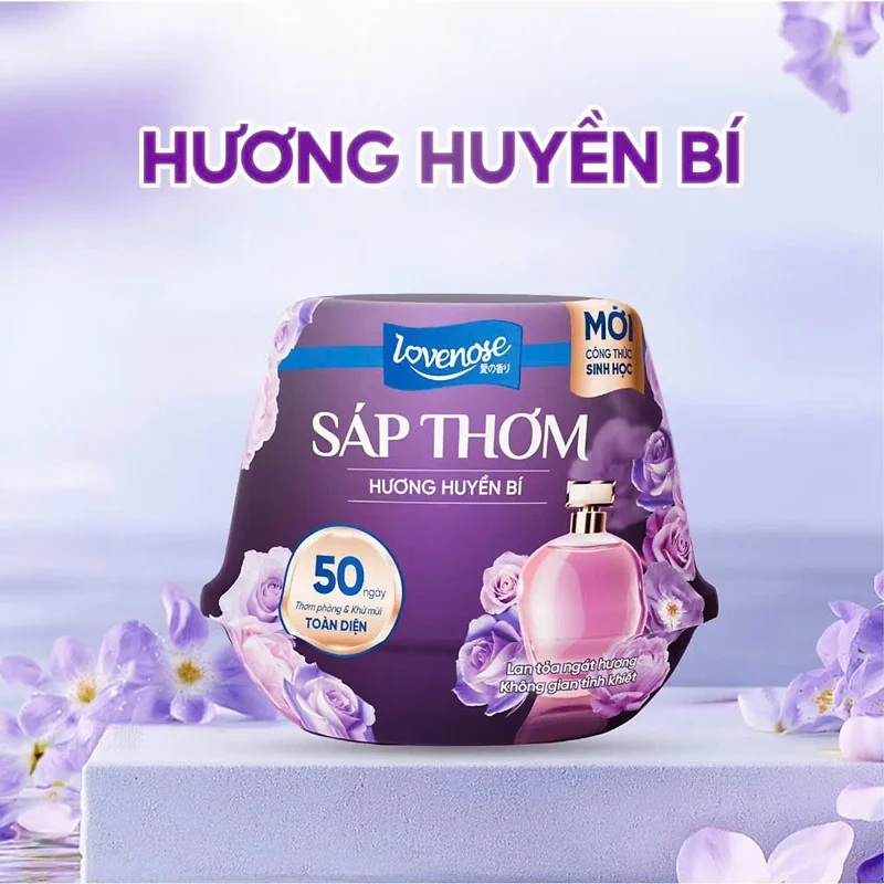 SÁP THƠM TỎA HƯƠNG LOVENOSE THƠM MÁT KHỬ MÙI 230G