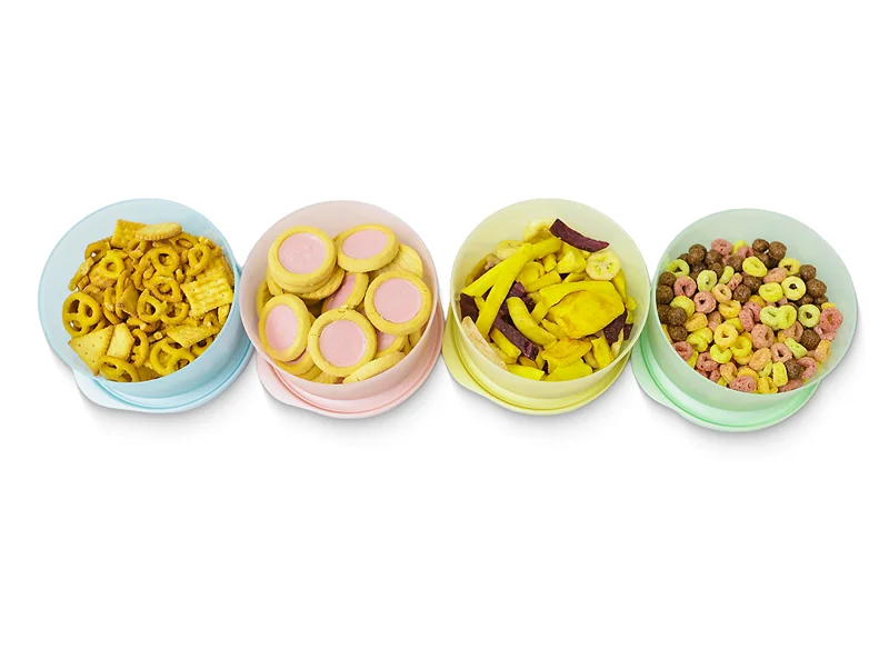 Bộ 4 Hộp Đựng Thực Phẩm Tupperware Trữ Mát Cubix 530ml
