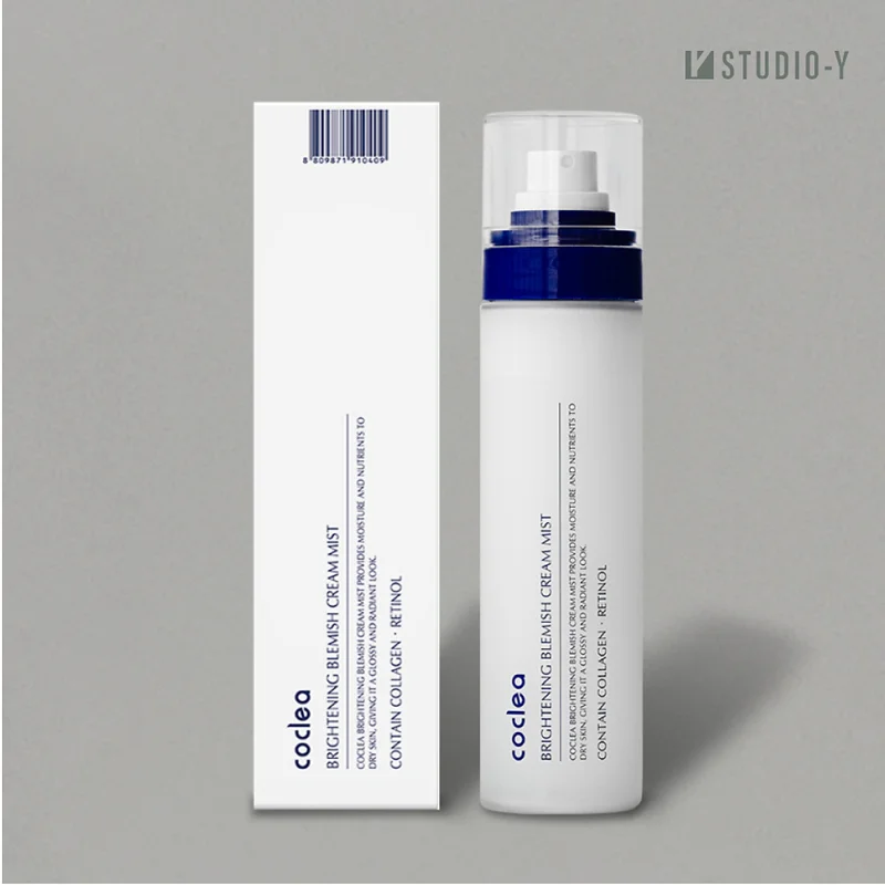Xịt dưỡng da cấp ẩm, cân bằng pH, hỗ trợ giảm thâm và trắng sáng làn da Coclea Brightening Blemish Cream Mist 120ml