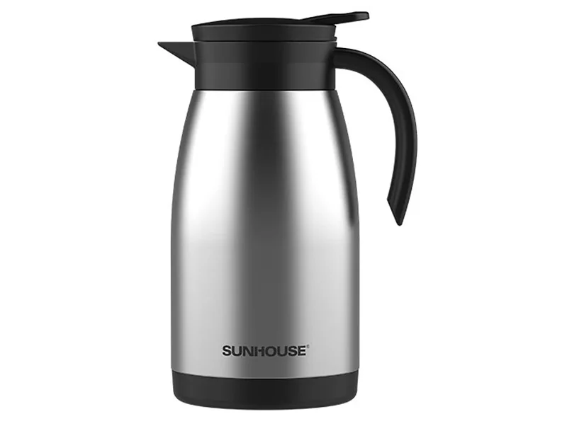 Ấm giữ nhiệt pha trà 1.4L INOX 304 SUNHOUSE KS-TH1400TI