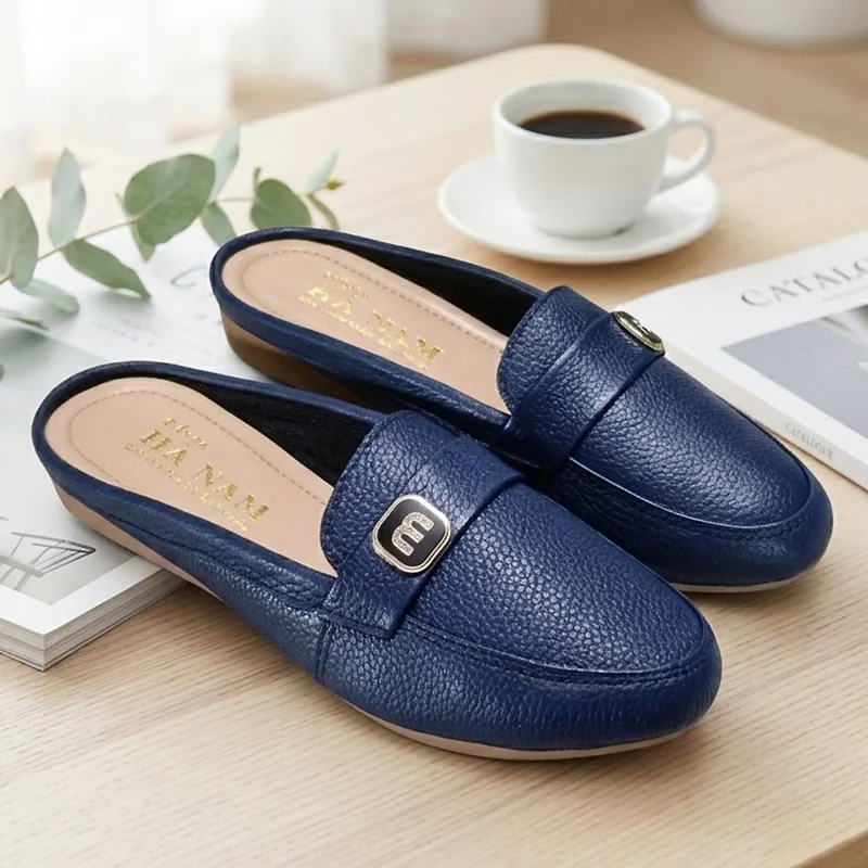 Dép Sục Nữ Cao Cấp Thời Trang TiTi ĐÔ Đế 3cm – Da Mềm Đi Cả Ngày Không Mỏi DNU2186