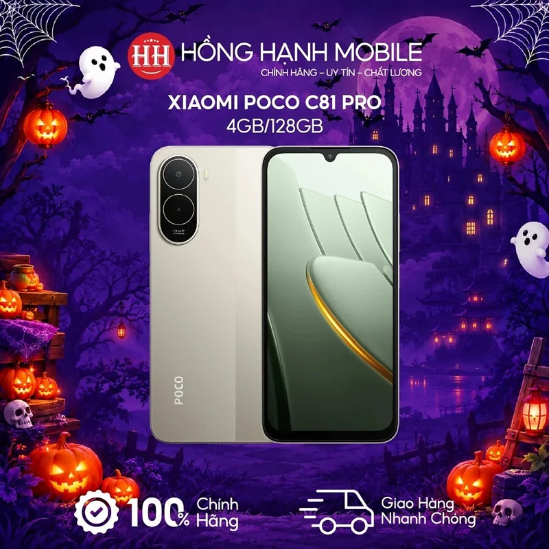 Điện Thoại Xiaomi POCO C81 Pro 4GB/128GB - Hàng Chính Hãng