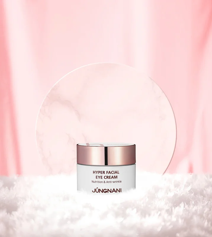 Kem mắt JUNGNANI Hyper Facial Eye Cream dưỡng sáng da vùng mắt chống nếp nhăn, tan bọng Hàn Quốc 30ml