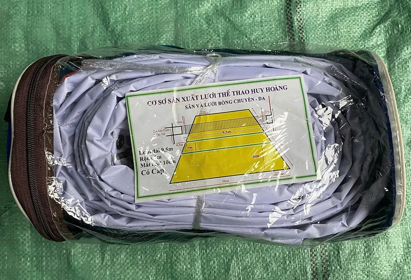 Lưới bóng chuyền hơi không cáp 1 viền